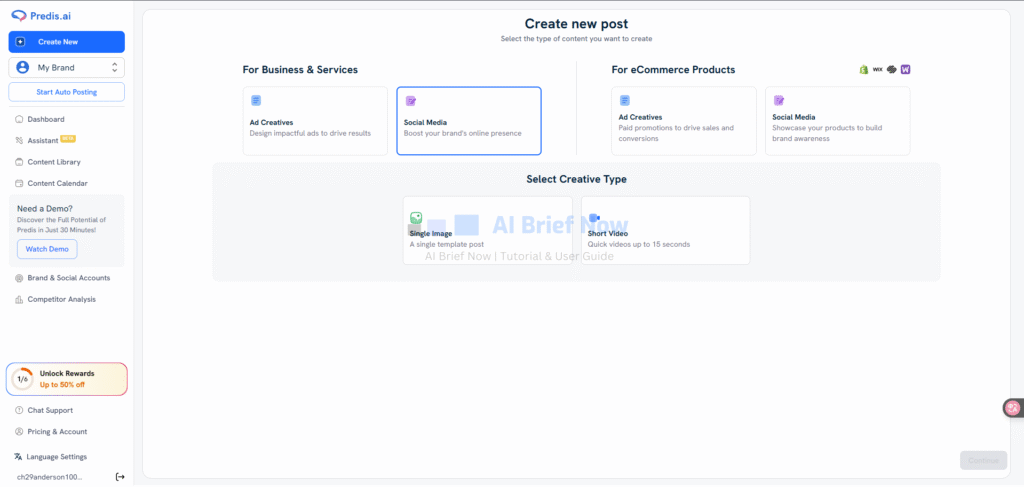 Predis.ai for social media