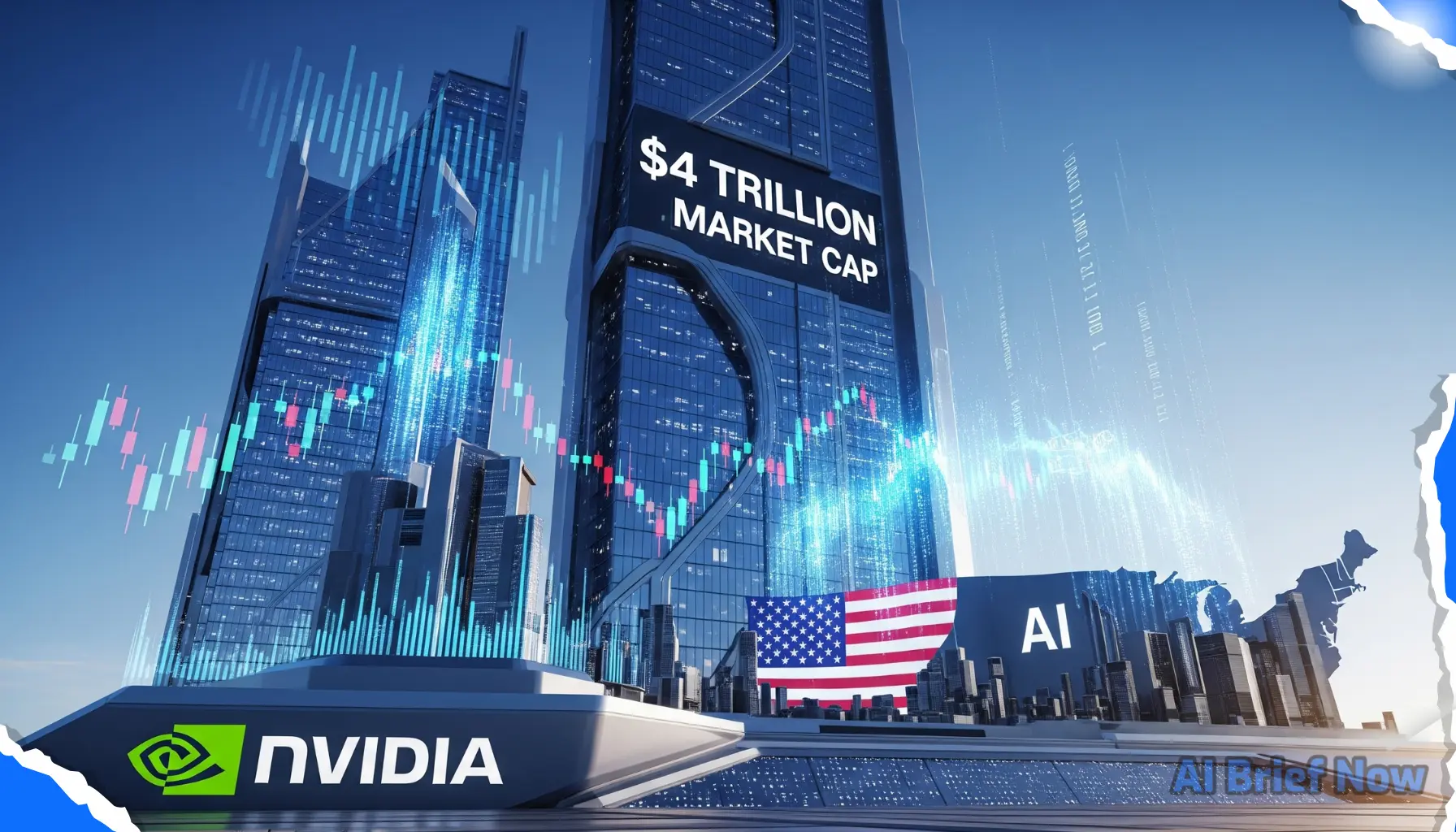 Nvidia $4 trillion market cap