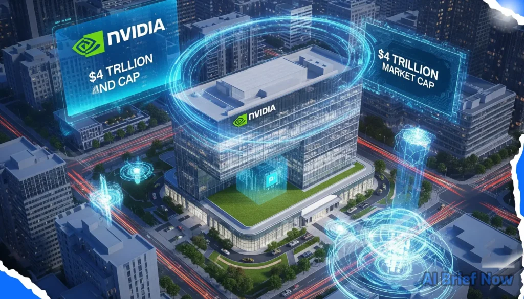 NVIDIA Thumbnail Nvidia $4 trillion market cap