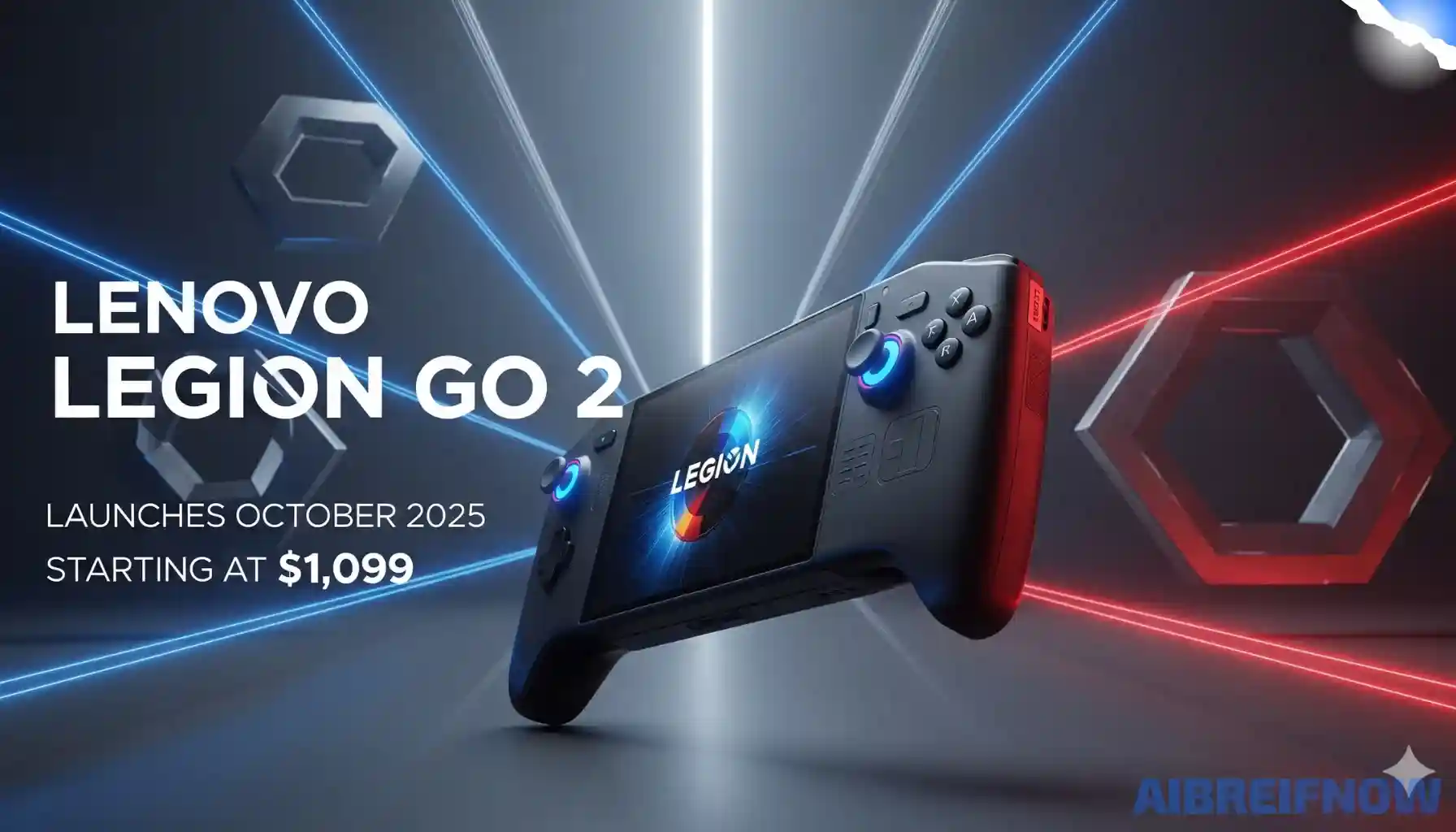 Lenovo Legion Go 2 Launches in October 2025 Starting at $1,099